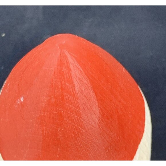 Santa Gnome with Basket Figure Folk Art Wood Pharmacist Pharmacy Tech 6.5" - Picture 7 of 8